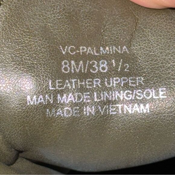 New Without Box Vince Camuto Palomina Olive Green Women's Ankle Booties Size 8M - Picture 8 of 8